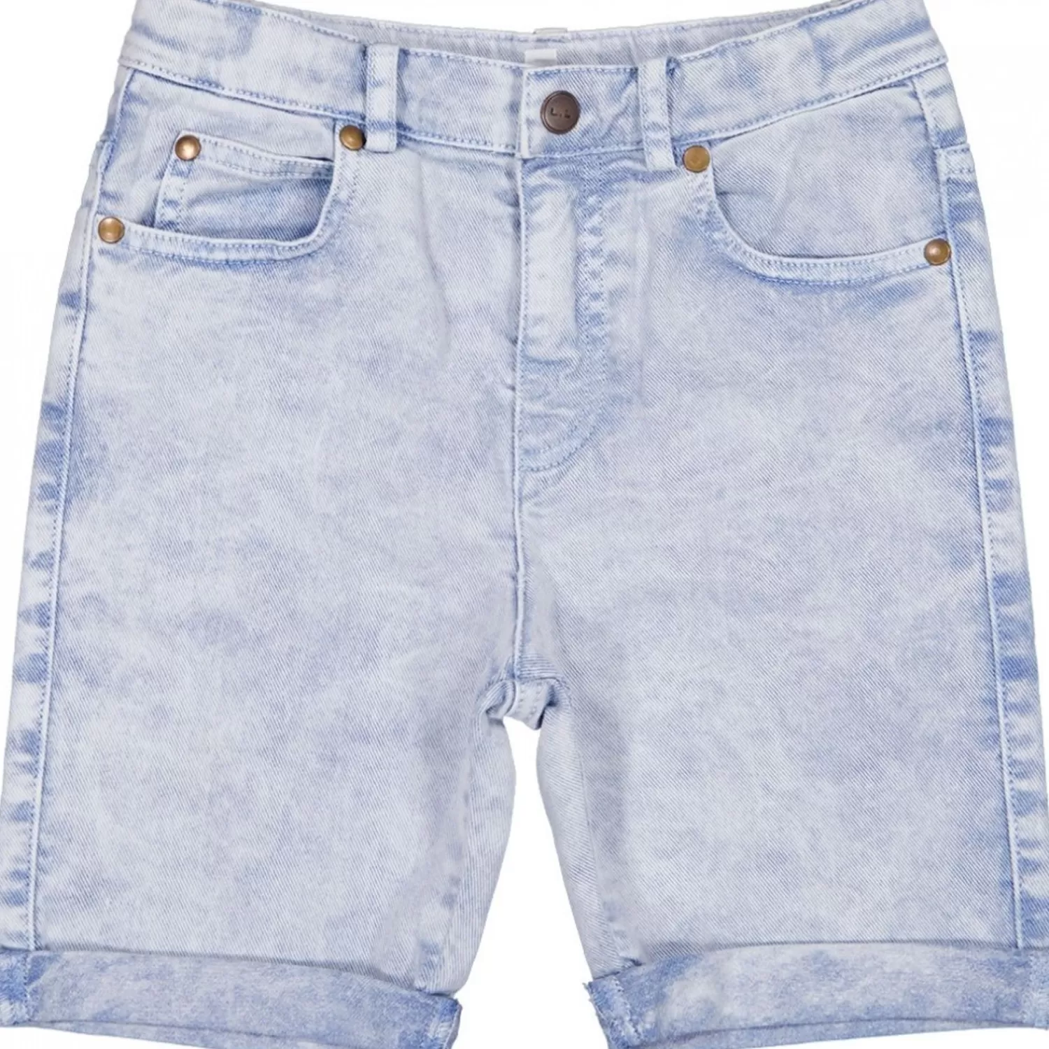 New LOUIS LOUISE Bermuda Dean Washed Denim