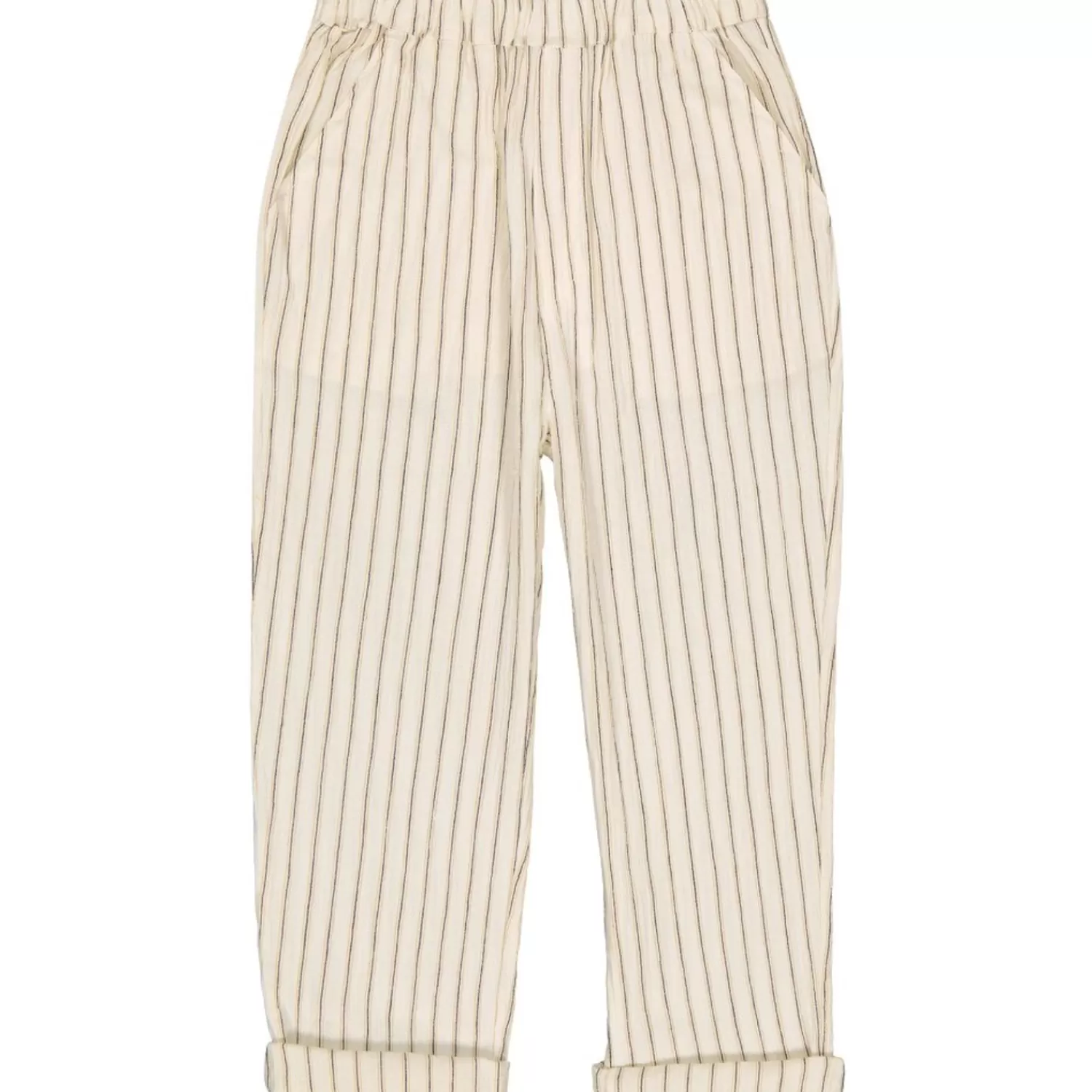 Online LOUIS LOUISE Bukser Gazelle Bomuld Crepe Stripe