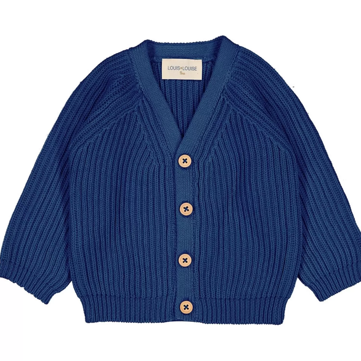 Online LOUIS LOUISE Cardigan Hubert Strikket Bomuld