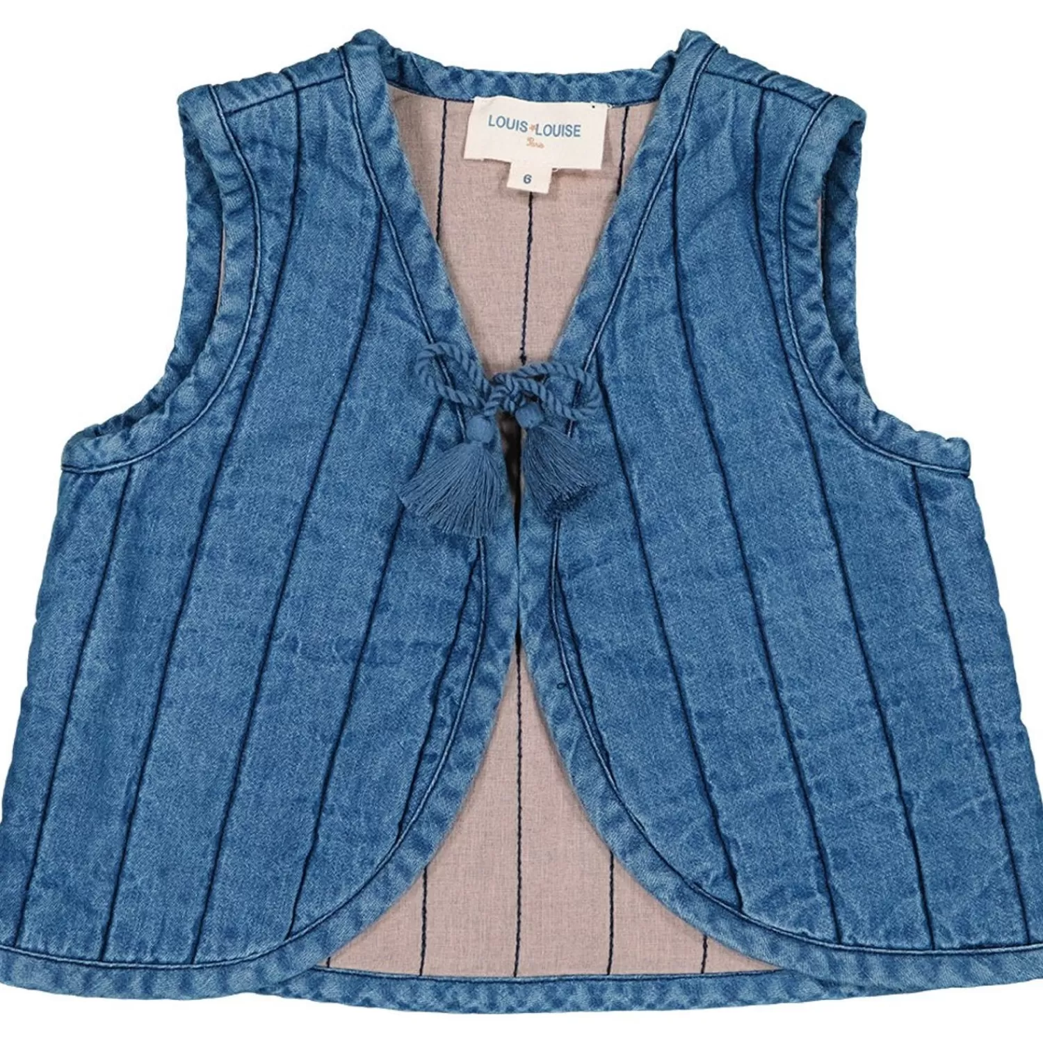 Clearance LOUIS LOUISE Cardigan Jasmine Chambray