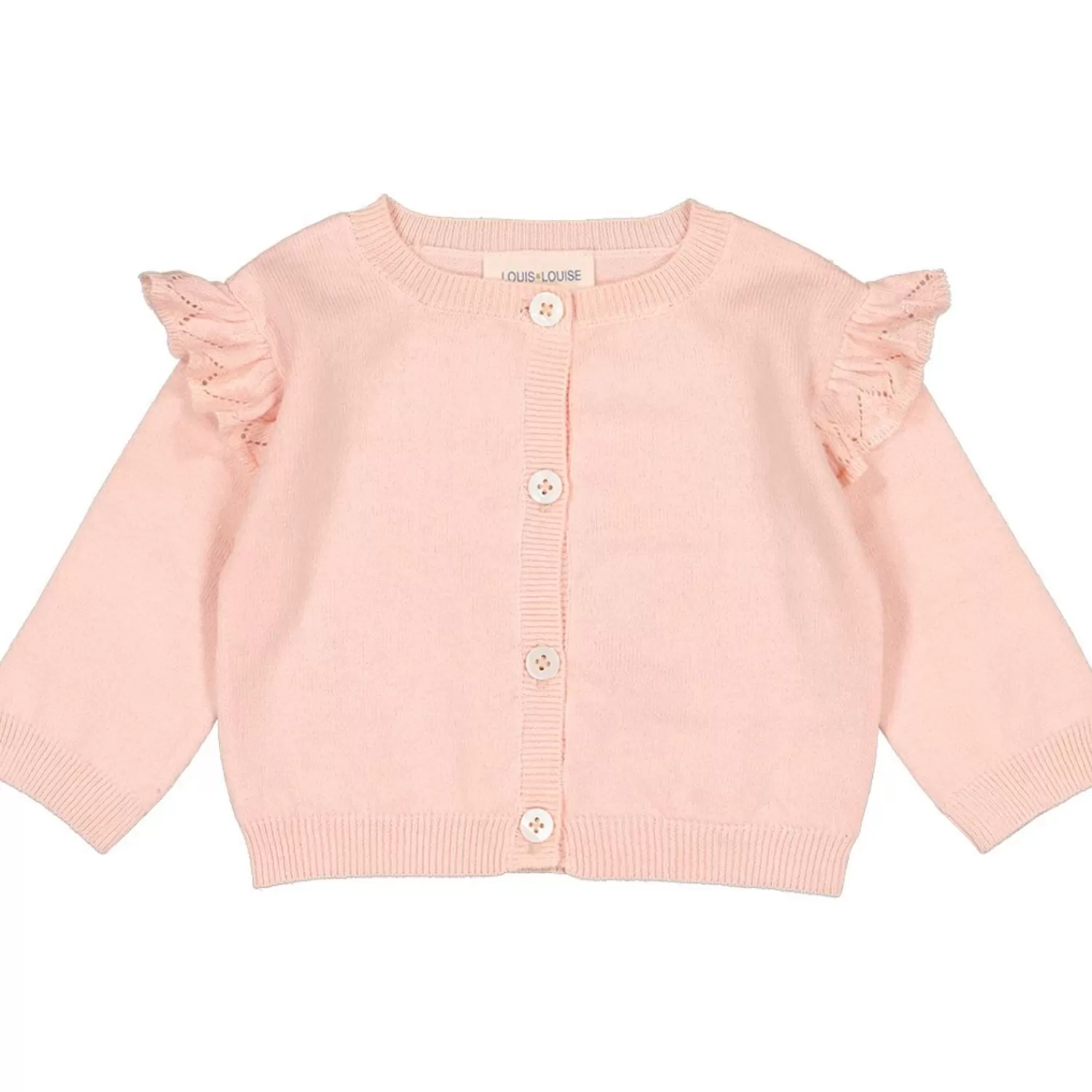 New LOUIS LOUISE Cardigan Maya Strikket Bomuld