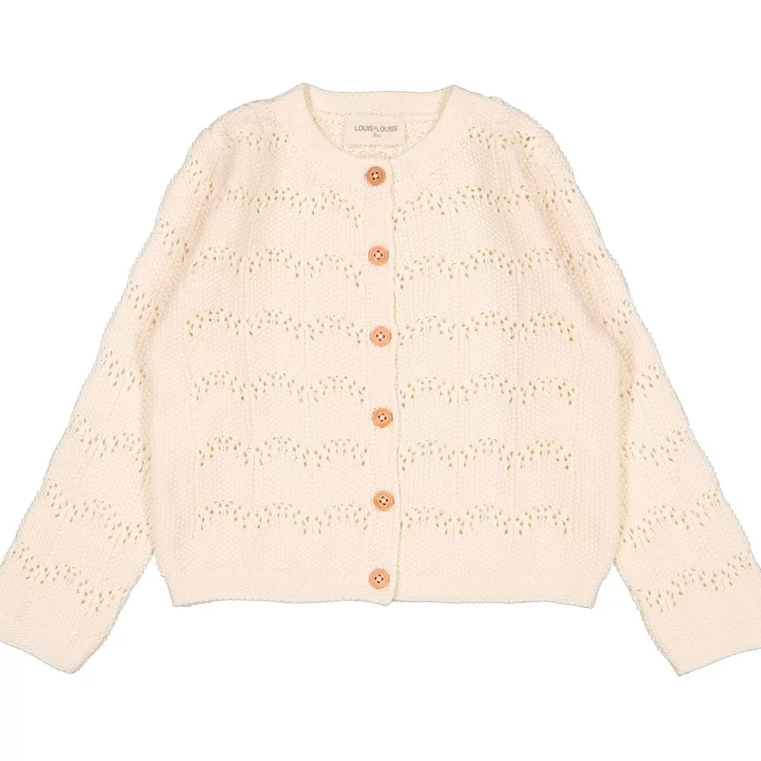 Clearance LOUIS LOUISE Cardigan Mayo Strikket Bomuld