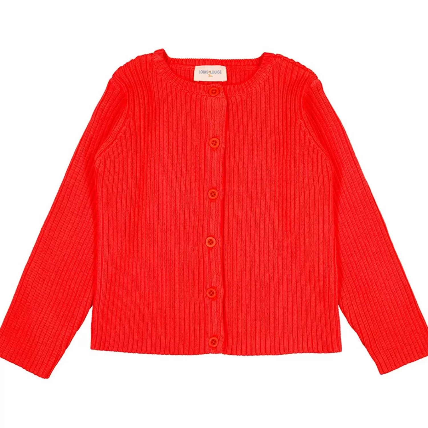 New LOUIS LOUISE Cardigan Yona Strikket Bomuld