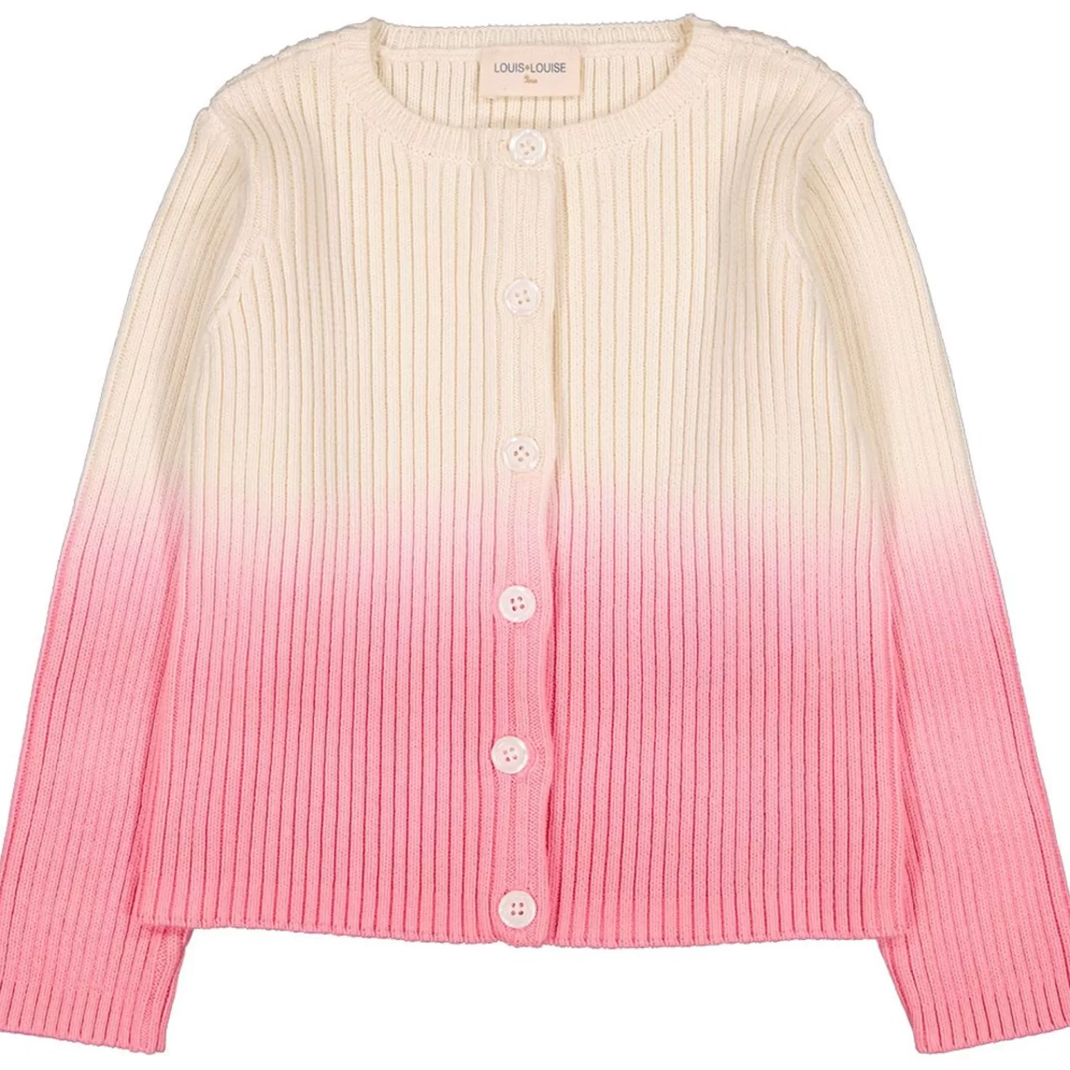 Cheap LOUIS LOUISE Cardigan Yona Strikket Bomuldsdipfarve