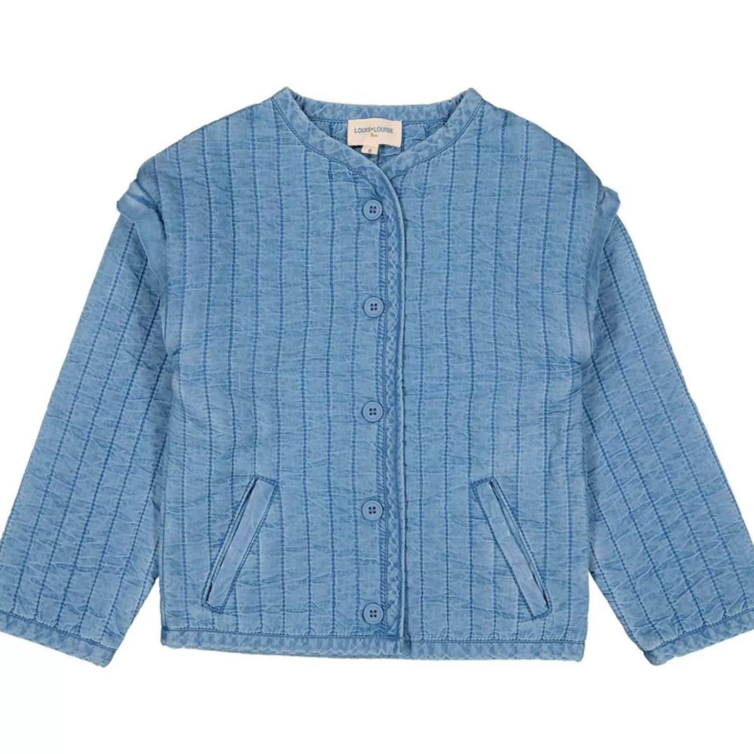 Store LOUIS LOUISE Jakke Vaiana Chambray