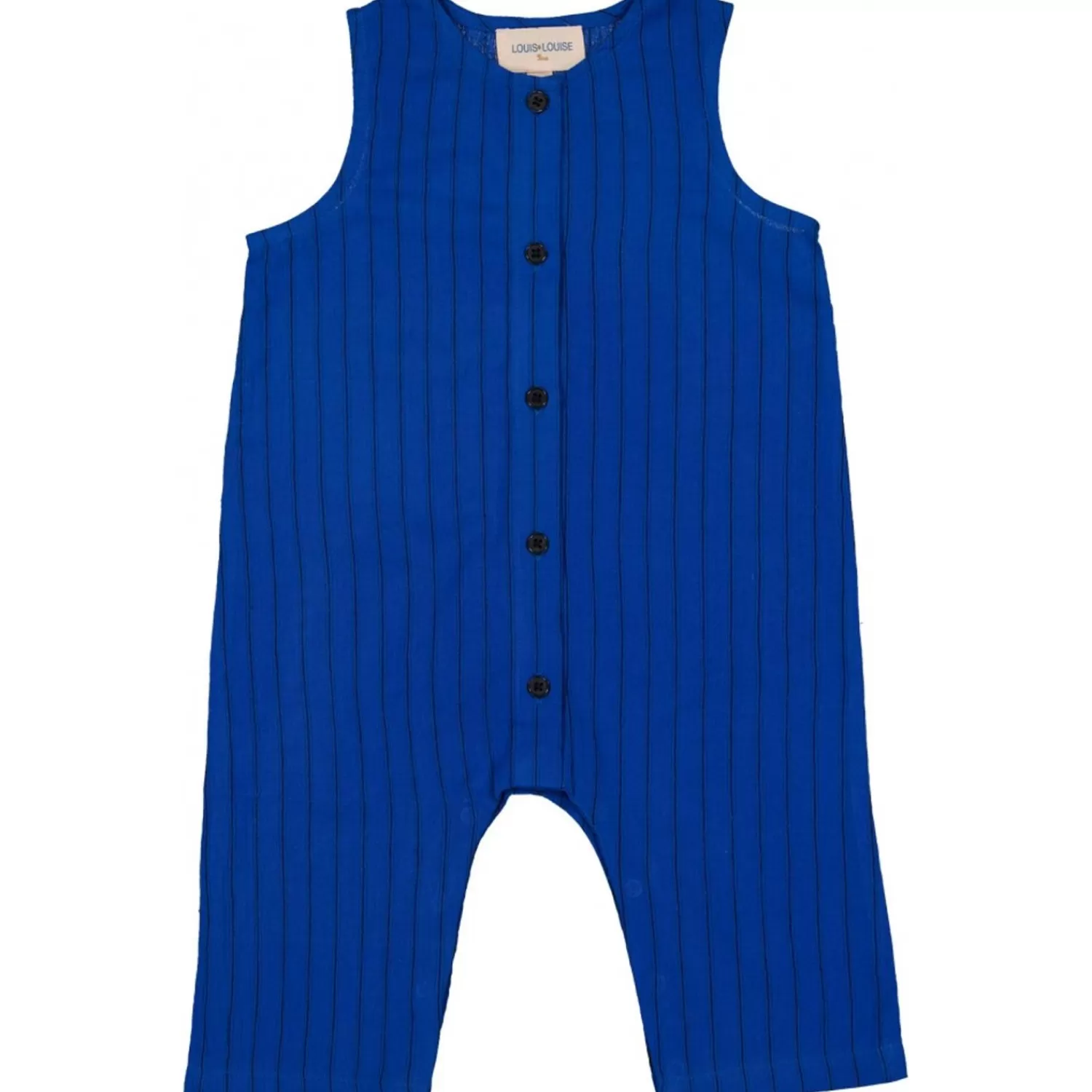 Best Sale LOUIS LOUISE Overall Island Cotton Crepe Stripe