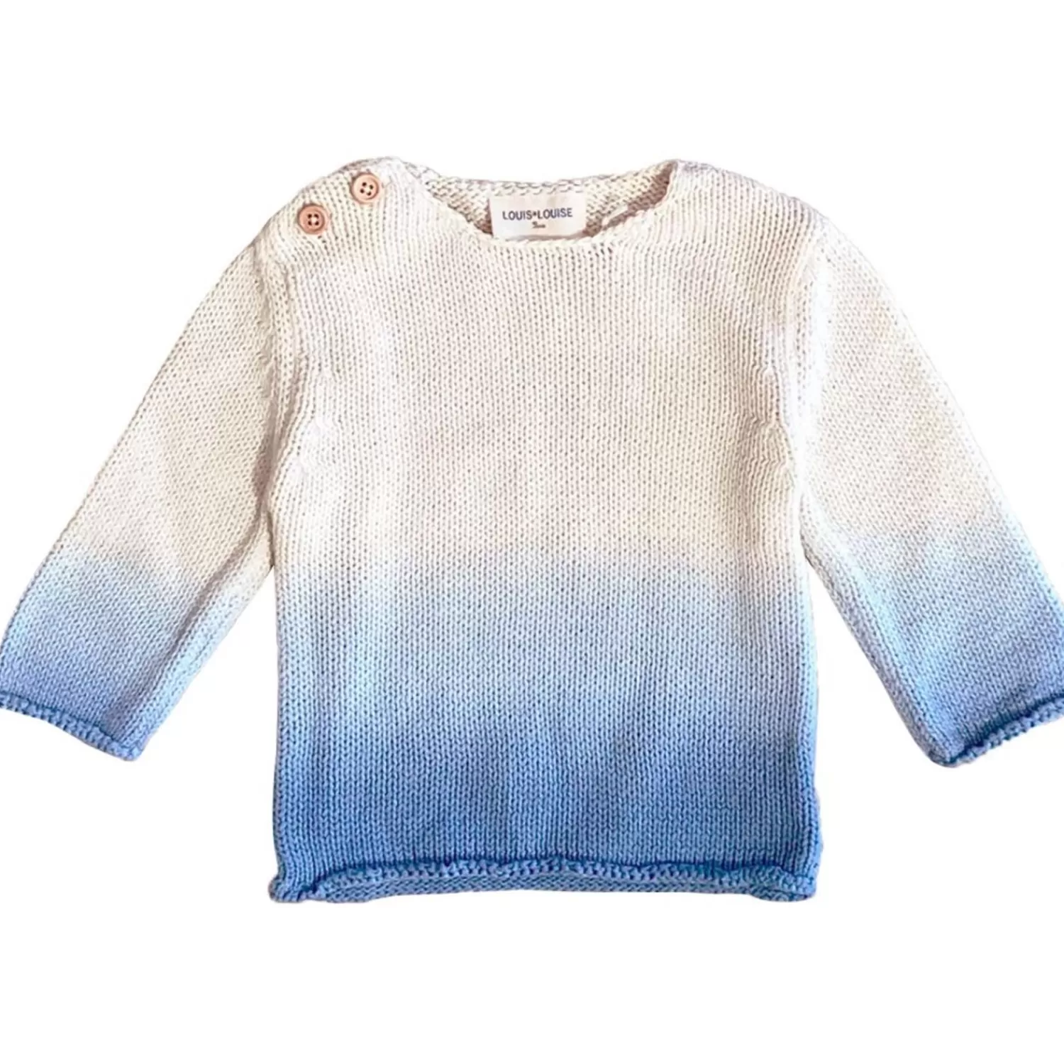 Best Sale LOUIS LOUISE Pull Bobby Knitted Cotton Dip Dye