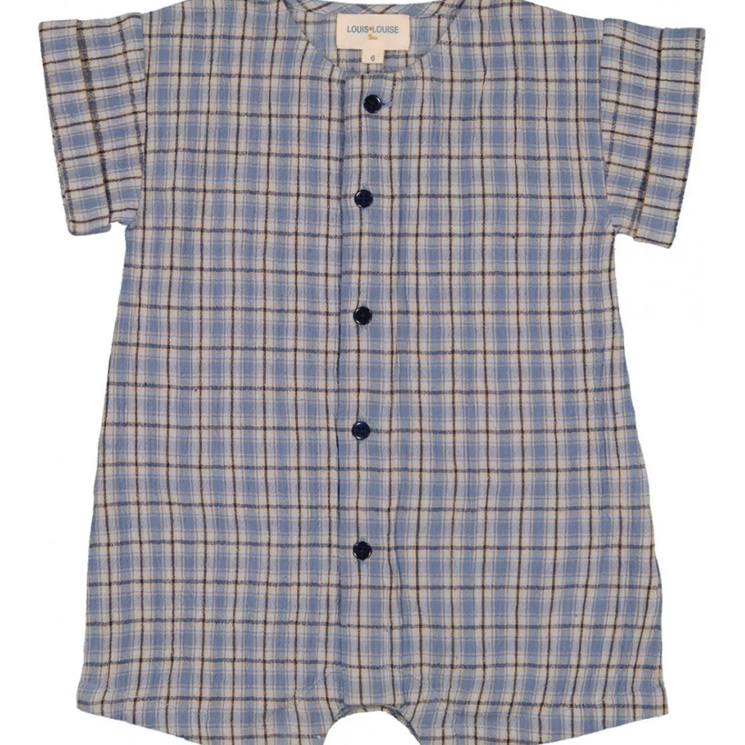 Store LOUIS LOUISE Samlet Hawai Cotton Crepe Tartan