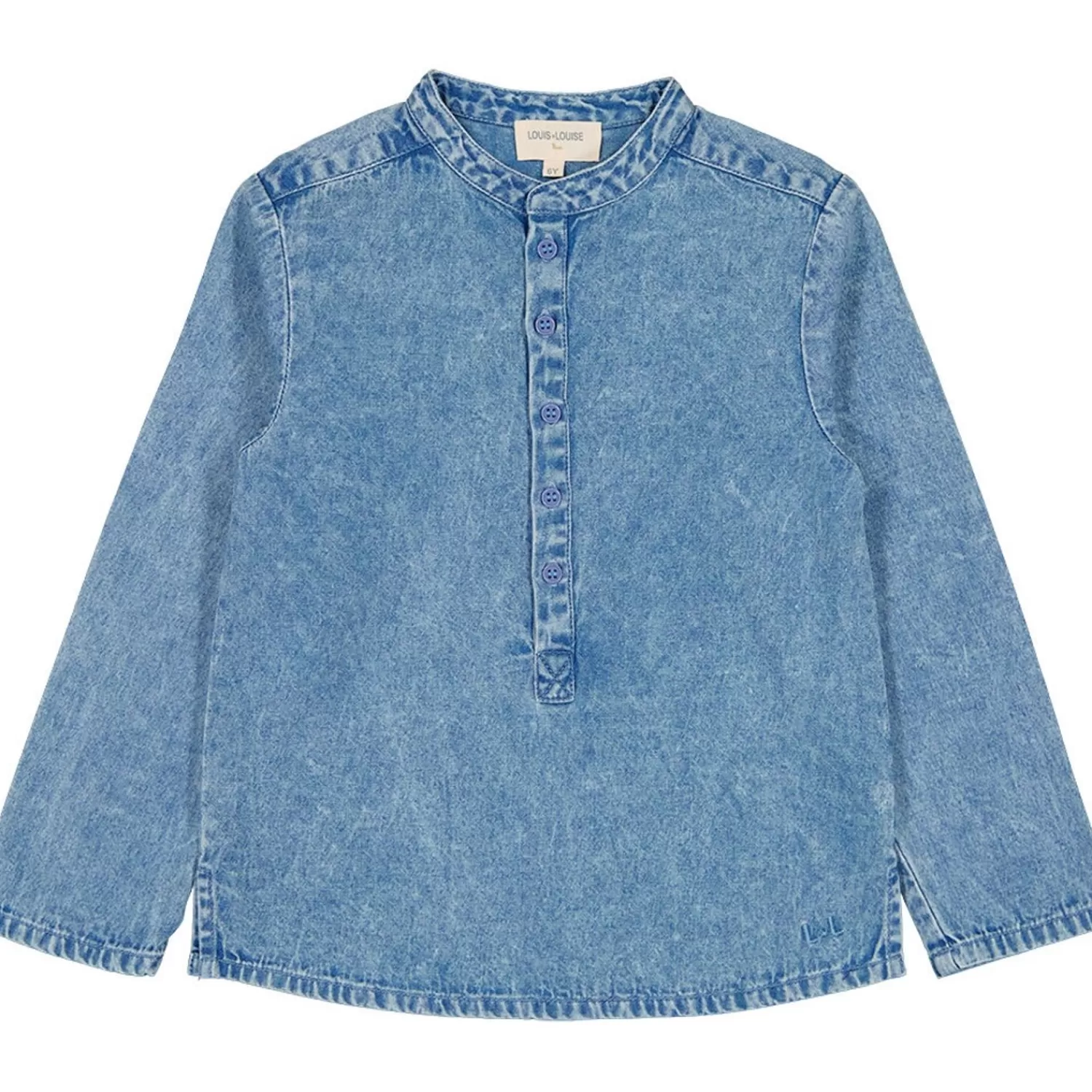 Best Sale LOUIS LOUISE Skjorte Grand-Pere Chambray Washed