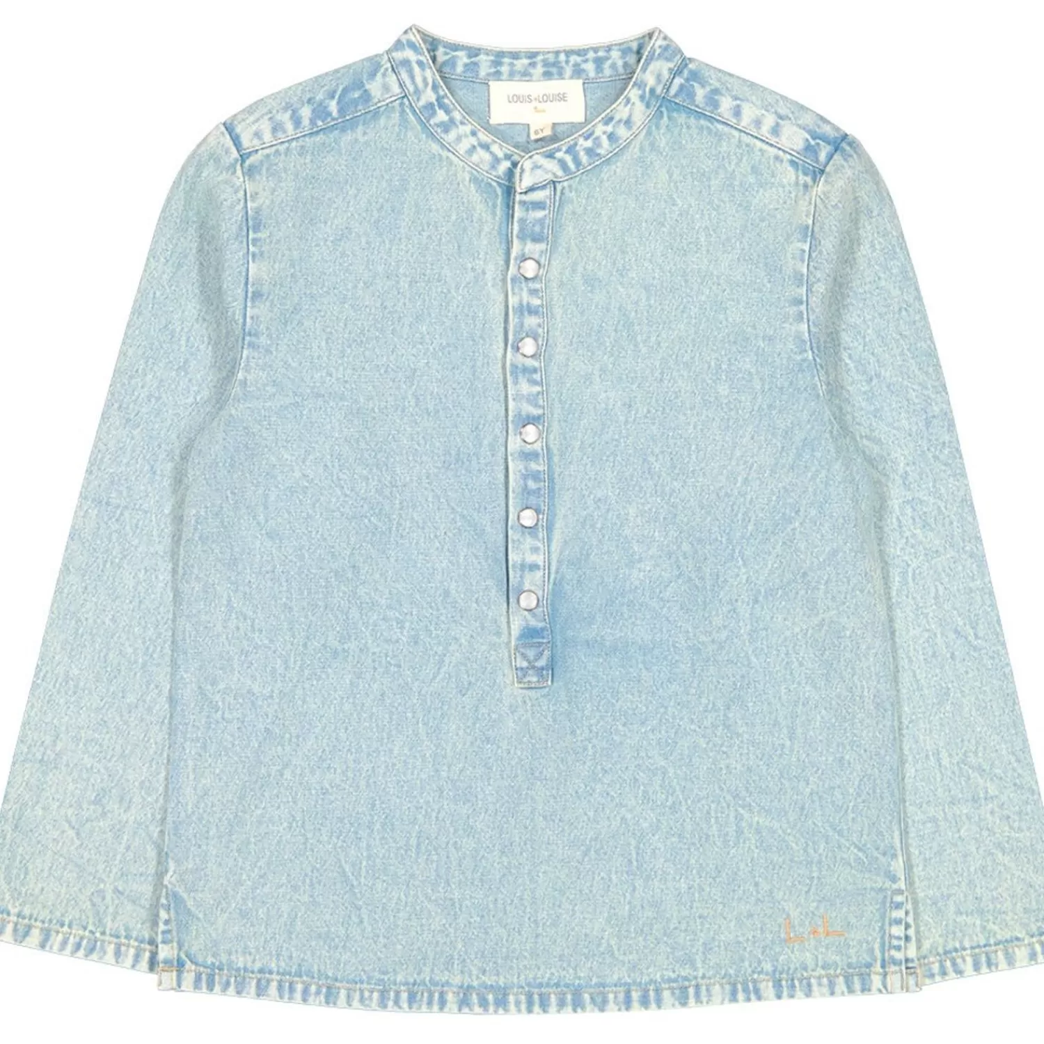 Flash Sale LOUIS LOUISE Skjorte Grand-Pere Chambray Washed