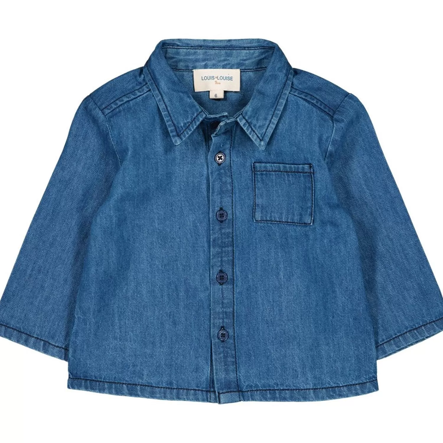 Outlet LOUIS LOUISE Skjorte Leon Chambray