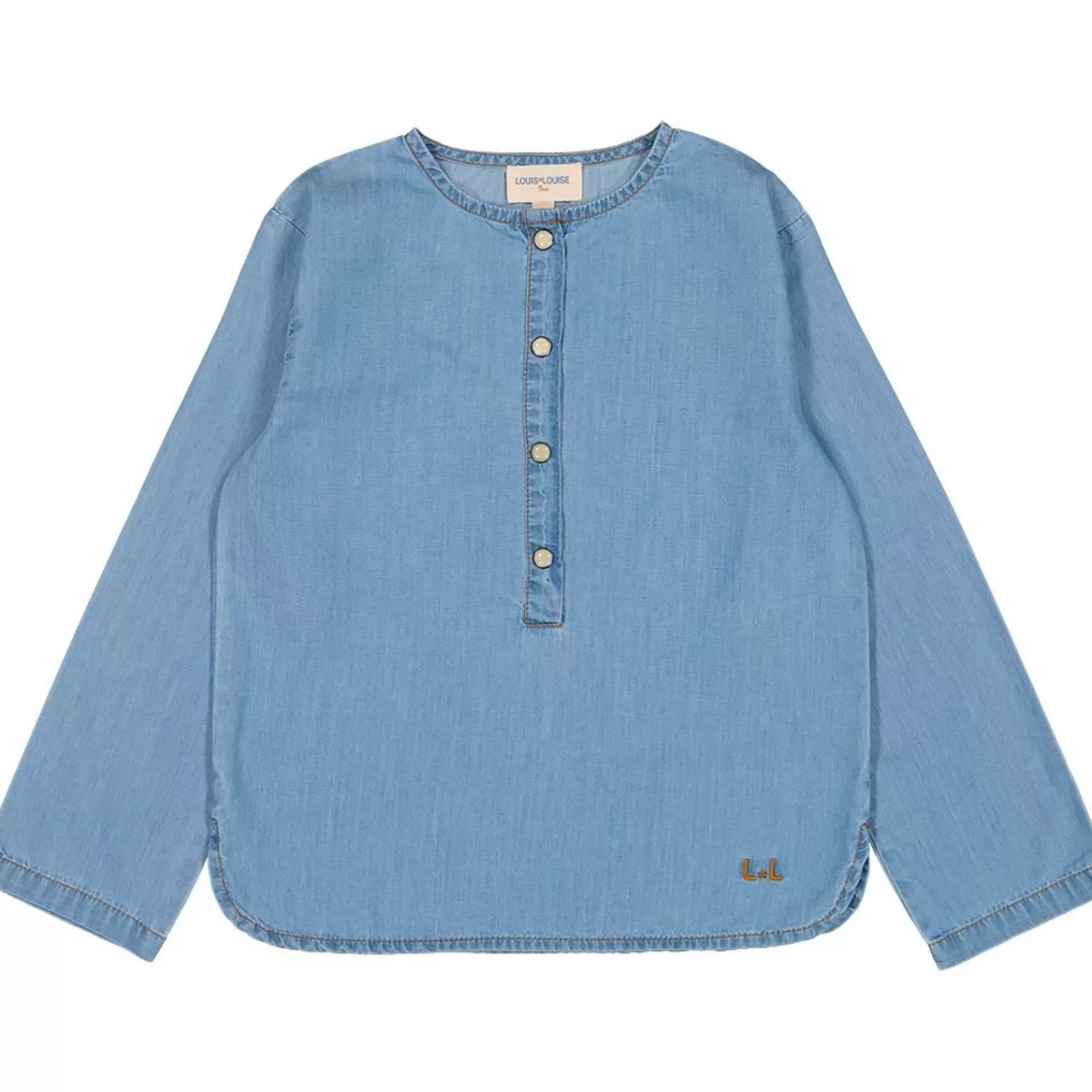 Discount LOUIS LOUISE Skjorte Oncle Chambray