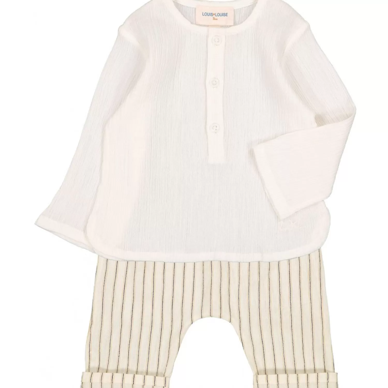 Fashion LOUIS LOUISE Skjorte Oncle Cotton Crepe