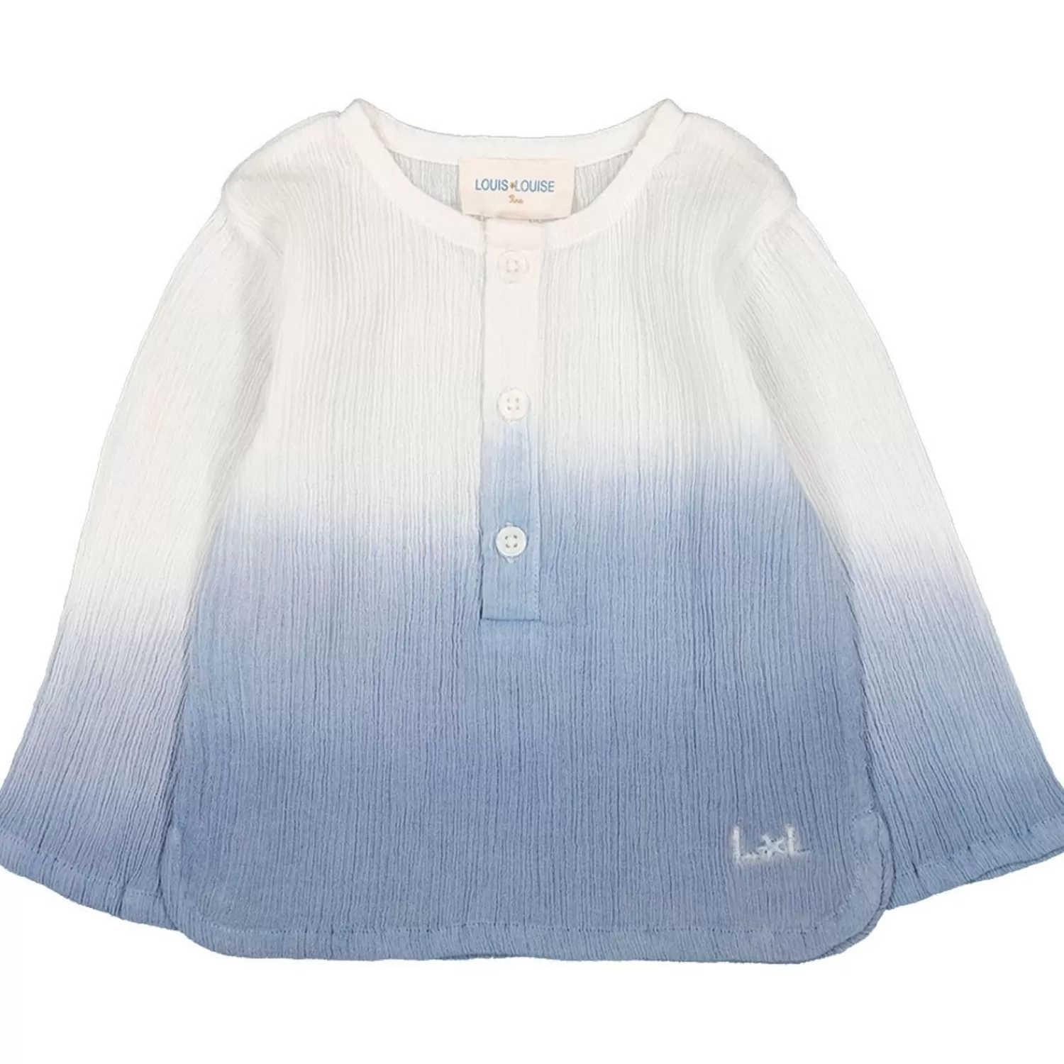 Flash Sale LOUIS LOUISE Skjorte Oncle Cotton Crepe Dip Dye