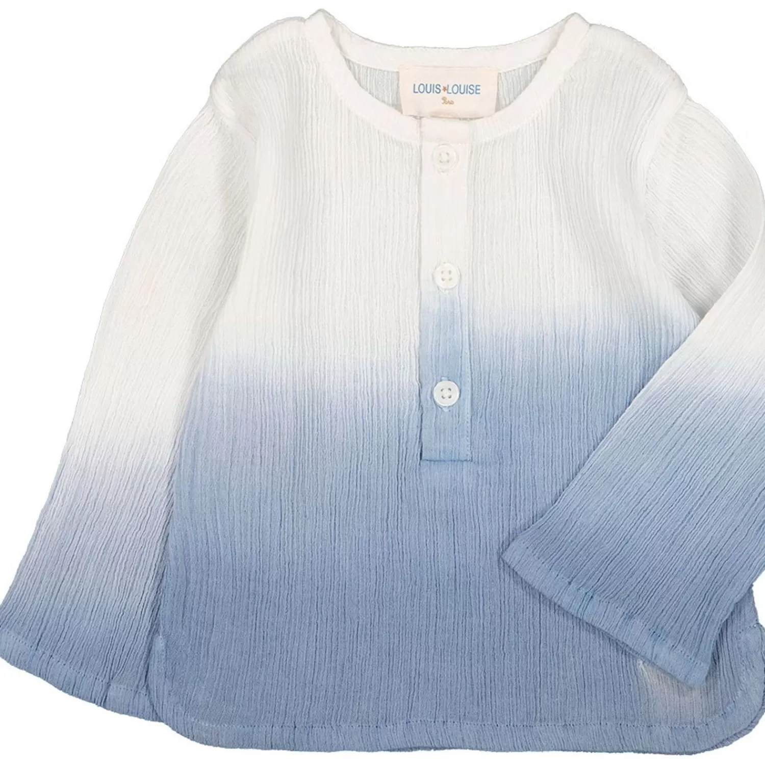 Flash Sale LOUIS LOUISE Skjorte Oncle Cotton Crepe Dip Dye