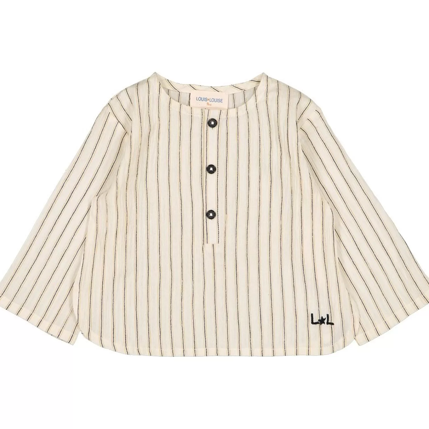 Online LOUIS LOUISE Skjorte Oncle Cotton Crepe Stripe