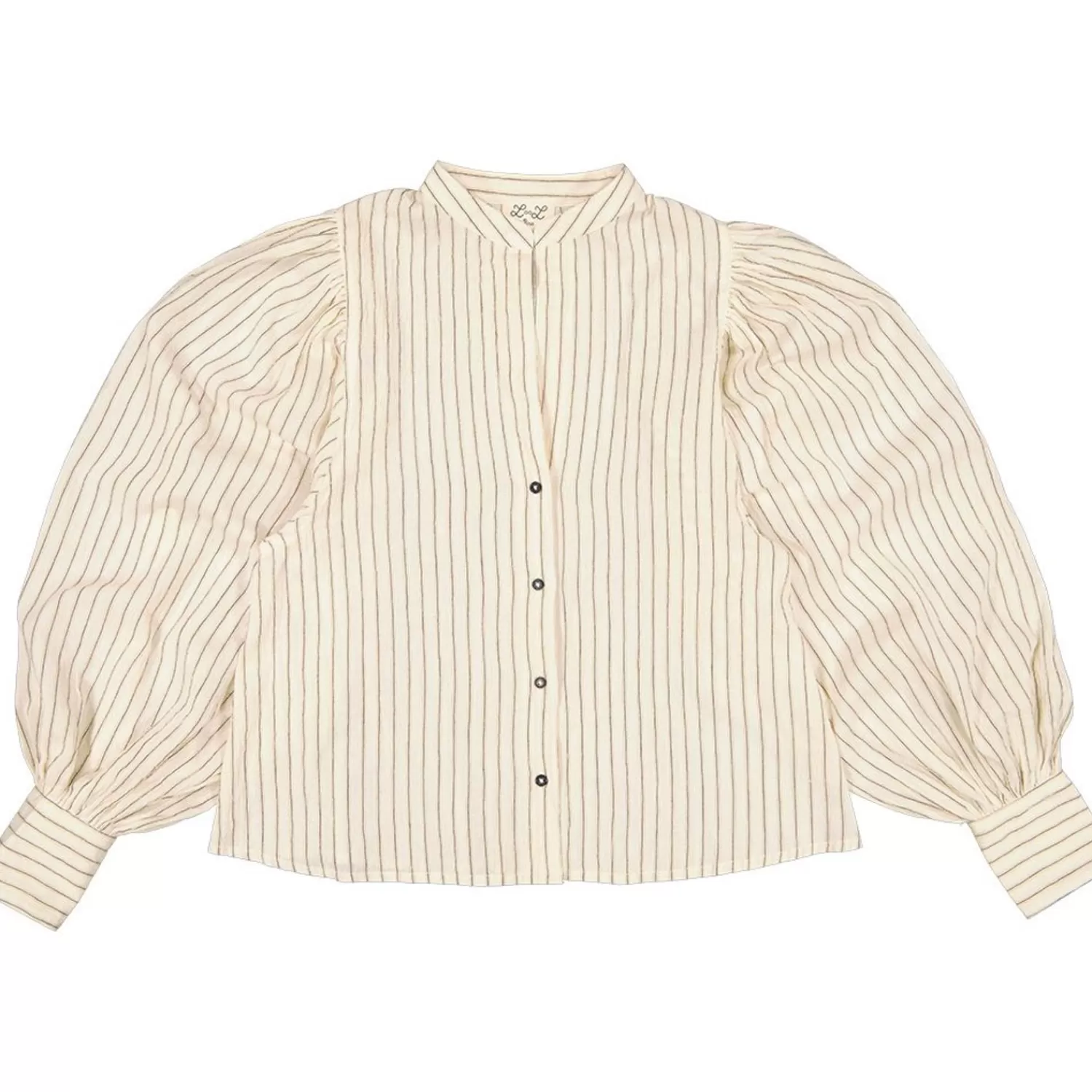 New LOUIS LOUISE Tunika Wallis Bomuld Crepe Stripe